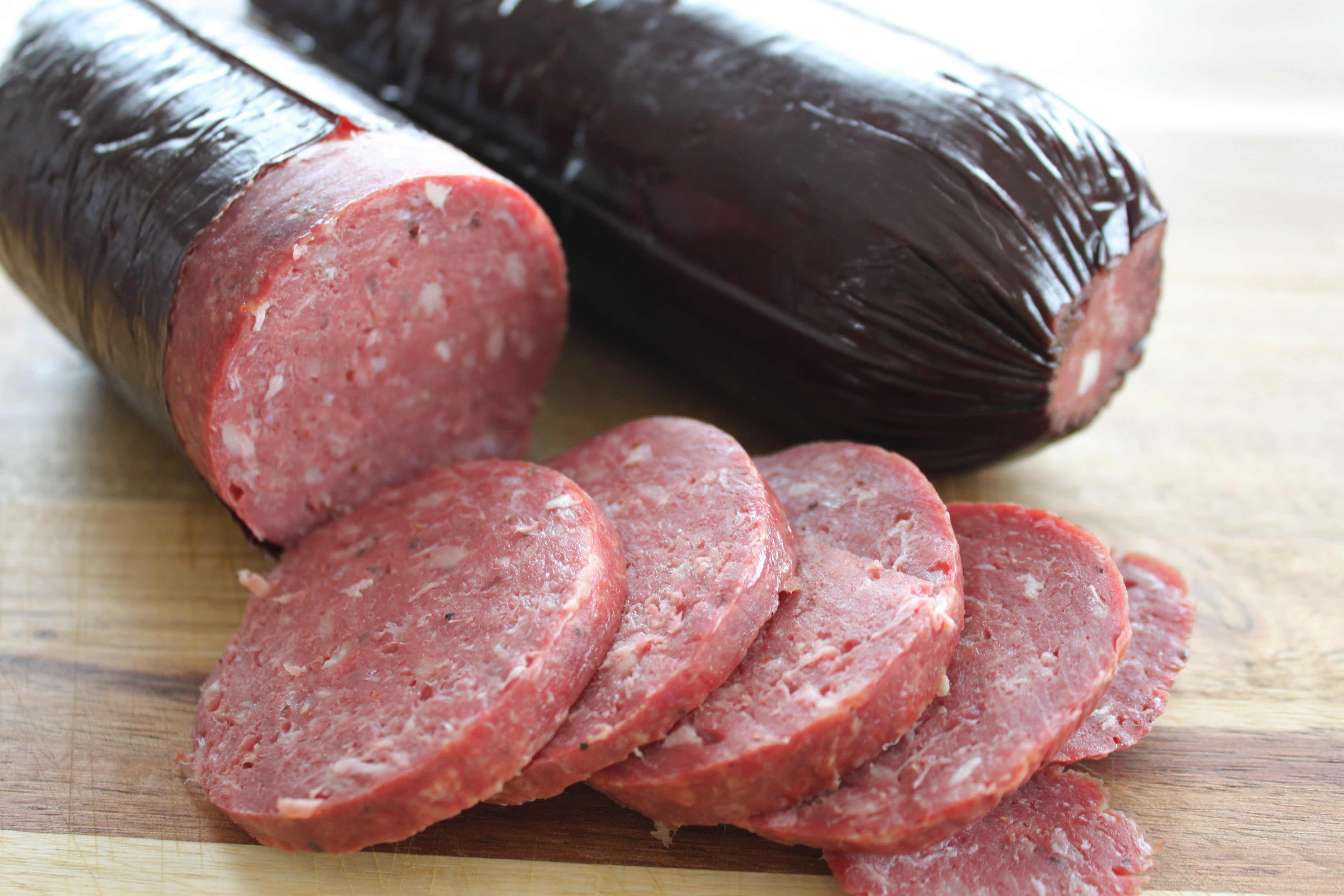 Beef Summer Sausage – Wyoming Pure Natural Beef